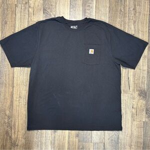 Carhartt Logo T Shirt Pocket Workwear Loose Fit Tee Men’s XL Loose Fit Casual